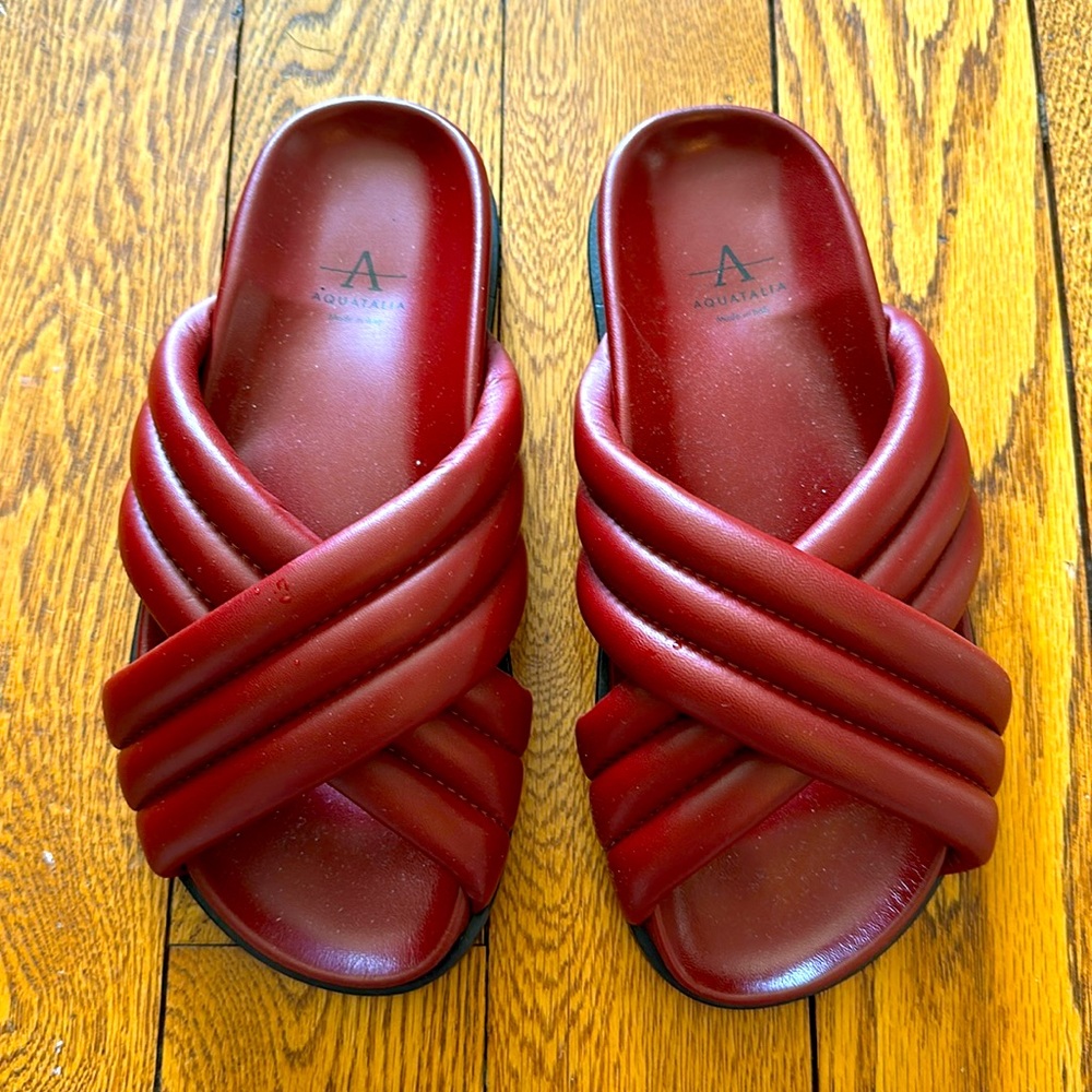 Never been worn aquatalia sandals